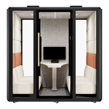 6-Person Silent Pod – Private Soundproof Conference Room for Productive Teamwork