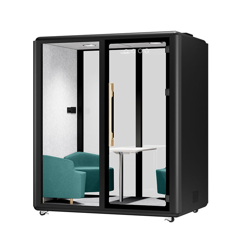 3-Person Work Pod – Soundproof Outdoor Collaboration Cabin