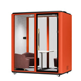 3-Person Office Pod – Prefab Outdoor Meeting Room for Teams
