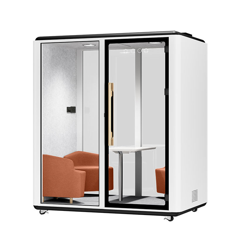 3-Person Office Pod – Prefab Outdoor Meeting Room for Teams