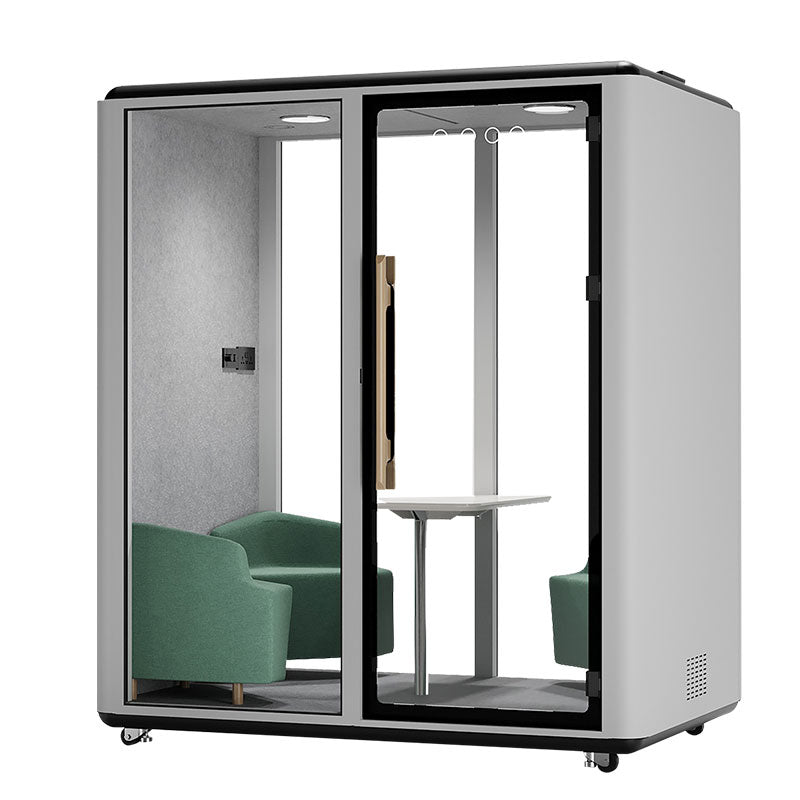 3-Person Work Pod – Soundproof Outdoor Collaboration Cabin