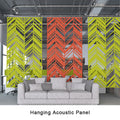 Hanging acoustic panels