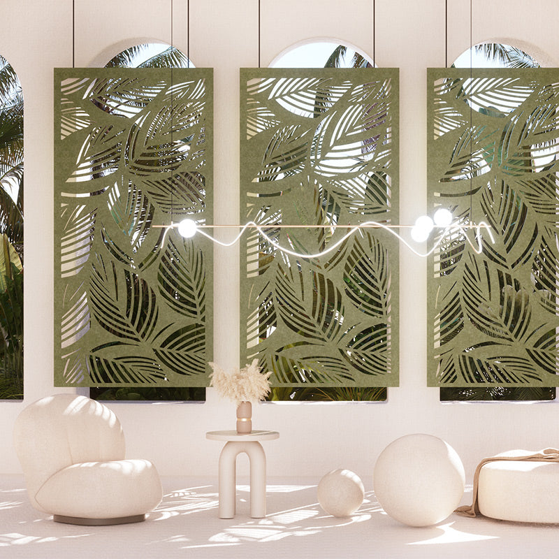 Leaves Hanging Acoustic panels