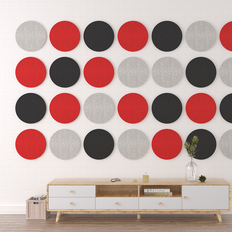 Round Polyester Fiber Acoustic Panel