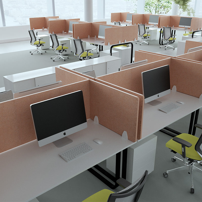 Acoustic desk screen