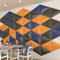 3D Triangle Acoustic panels