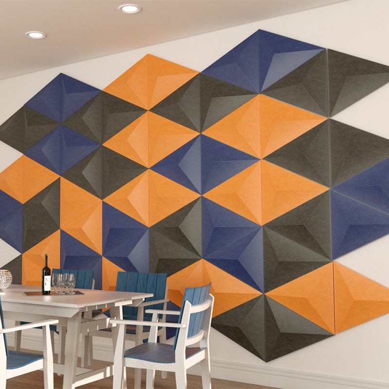 3D Triangle Acoustic panels