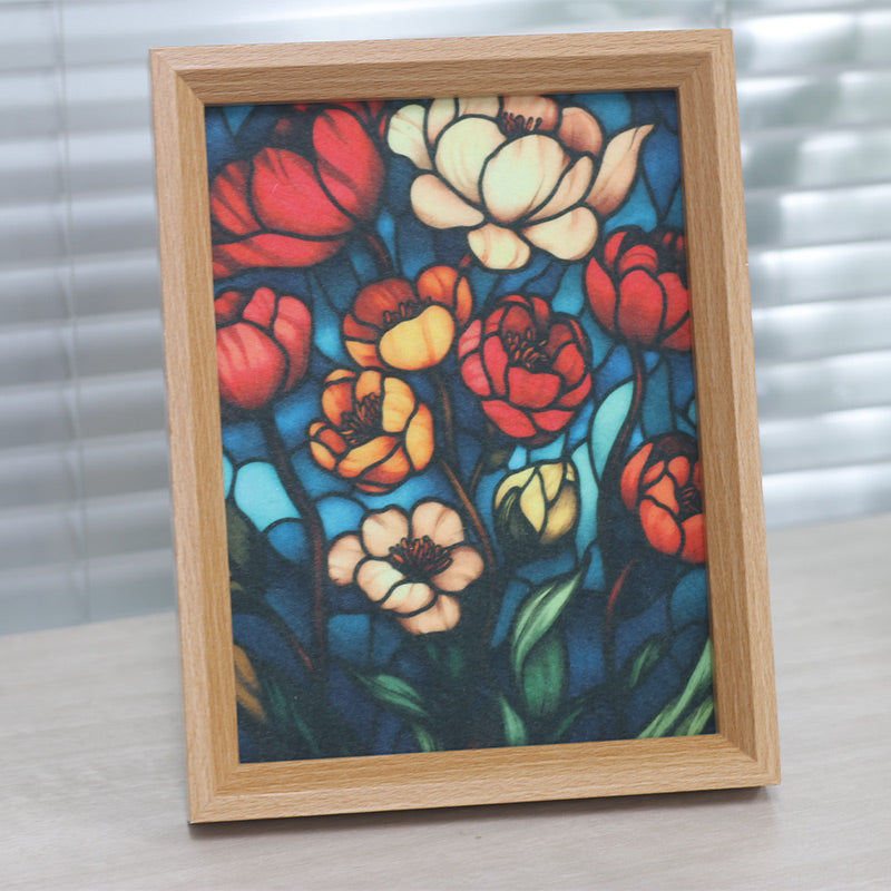 flower Printed Acoustic Panel