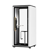 Portable 1-Person Soundproof Work Pod – Modern Office Phone Booth