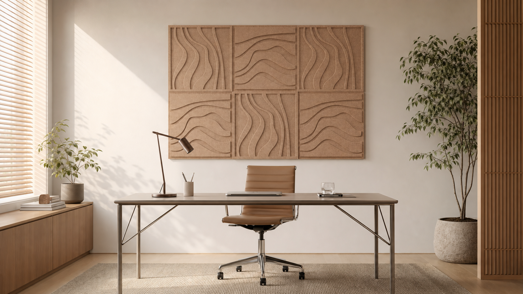 Custom acoustic panels for offices and studios