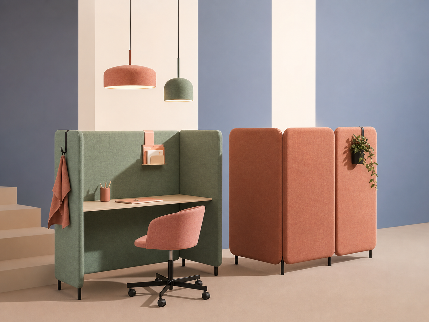Creating quieter focus zones in open offices