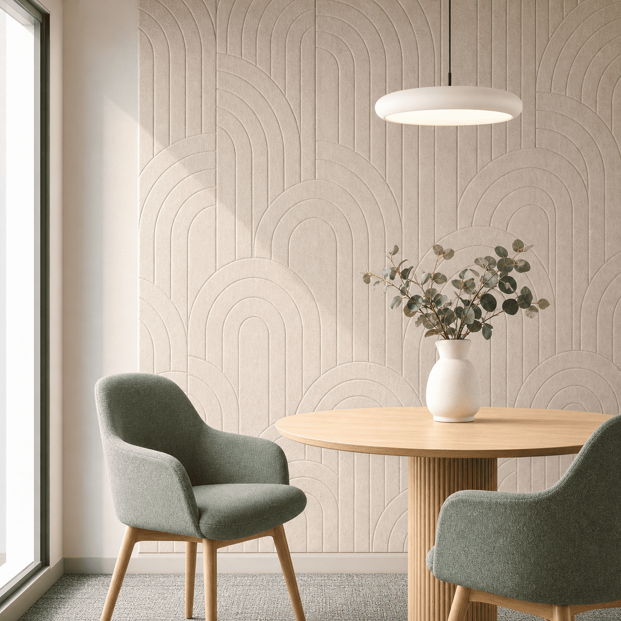Geometric Triangular Acoustic Panel