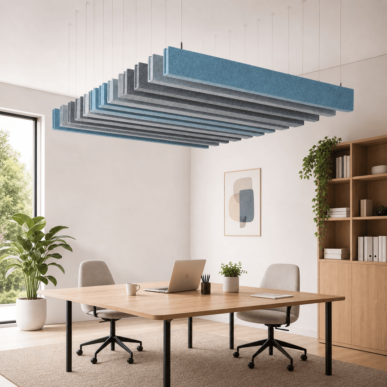 Acoustic Ceiling Panels for Sound Absorption and Noise Reduction