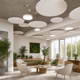 Modern Acoustic Ceiling Panels for Offices, Schools, and Studios