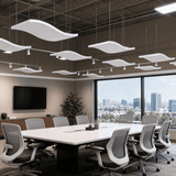 Sound Absorbing Acoustic Ceiling Panels for Interior Decoration
