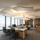 Sound Absorbing Acoustic Ceiling Panels for Interior Decoration