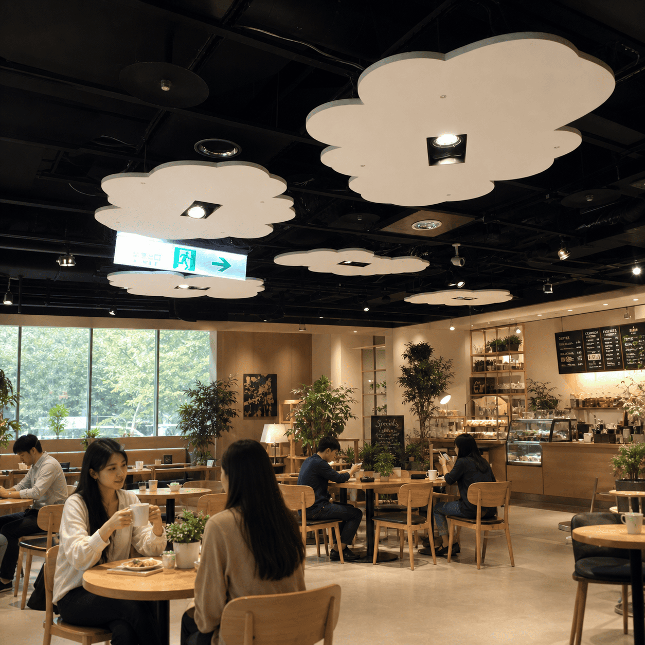 Acoustic Ceiling Panels for Office Sound Absorption and Noise Reduction