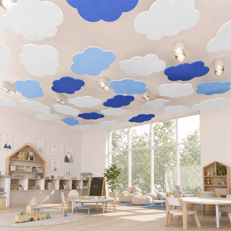 Acoustic Ceiling Panels for Office Sound Absorption and Noise Reduction