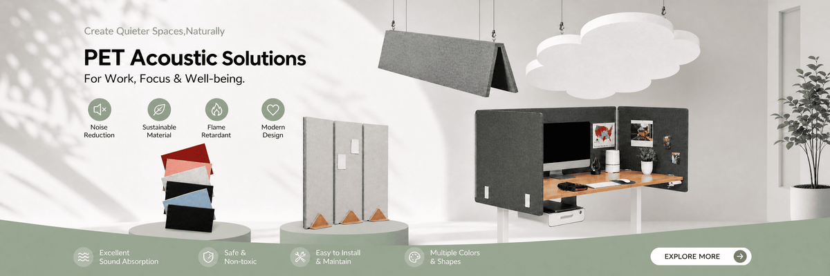 Bulk acoustic panel supply